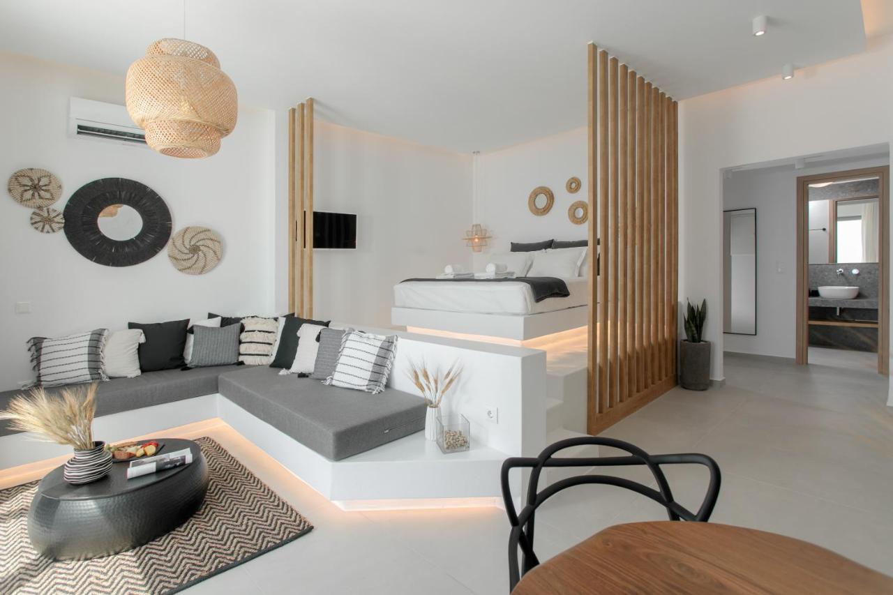 Seanfinity Beachfront Suites Mikri Vigla Zewnętrze zdjęcie