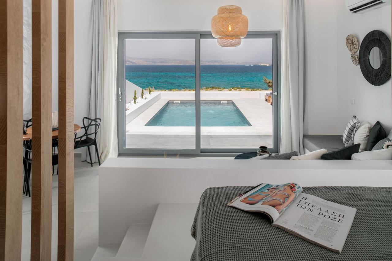 Seanfinity Beachfront Suites Mikri Vigla Zewnętrze zdjęcie