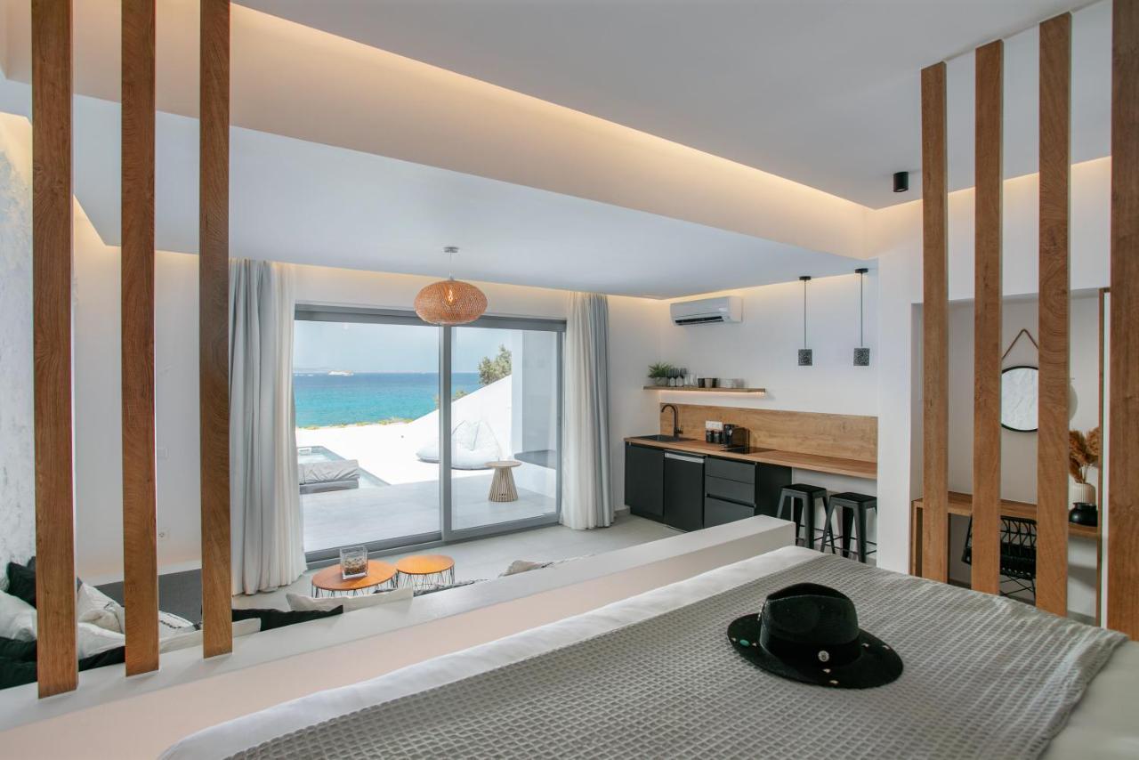 Seanfinity Beachfront Suites Mikri Vigla Zewnętrze zdjęcie