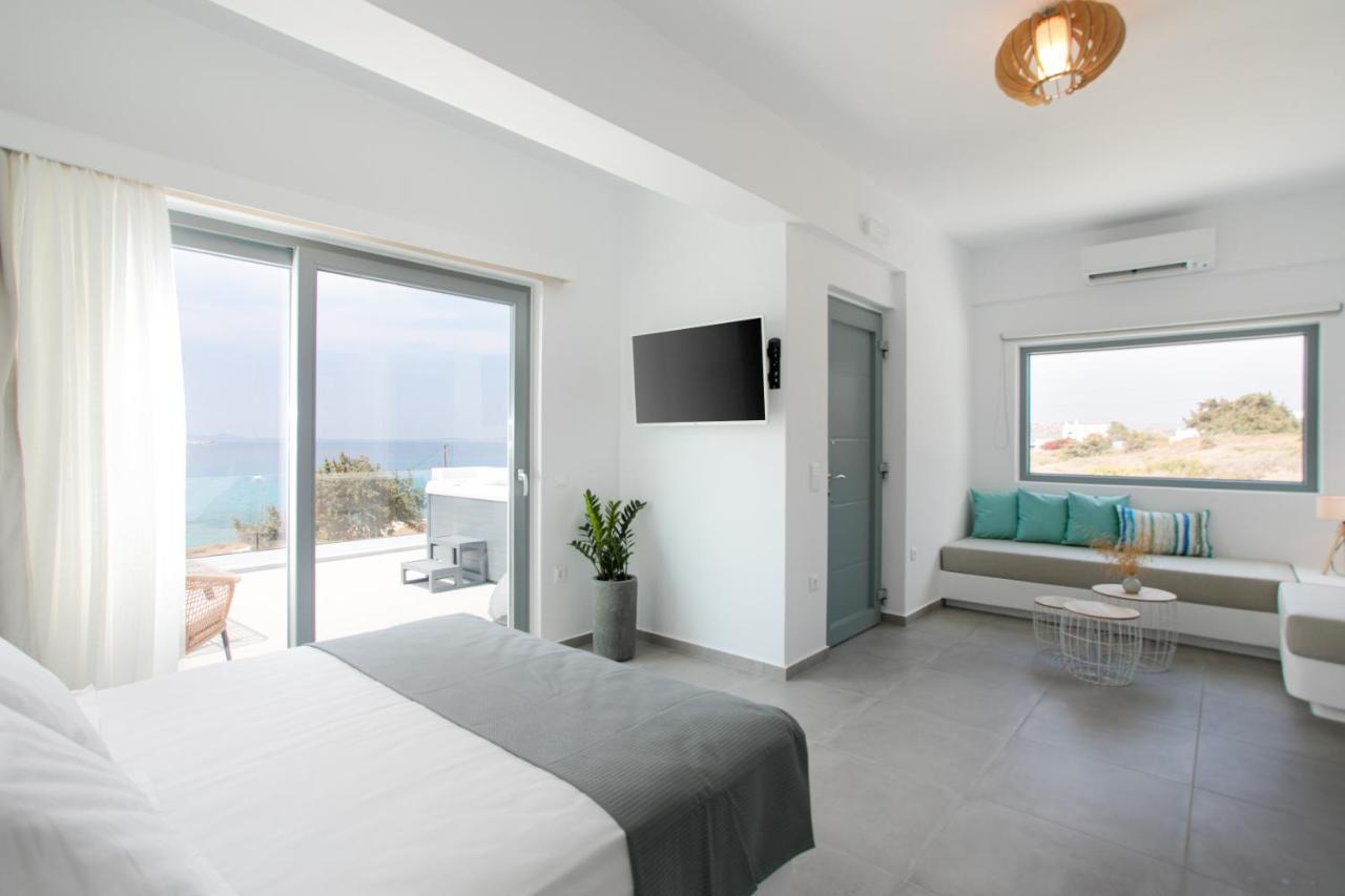 Seanfinity Beachfront Suites Mikri Vigla Zewnętrze zdjęcie
