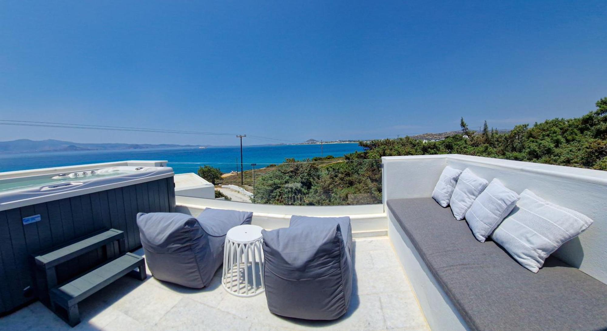 Seanfinity Beachfront Suites Mikri Vigla Pokój zdjęcie