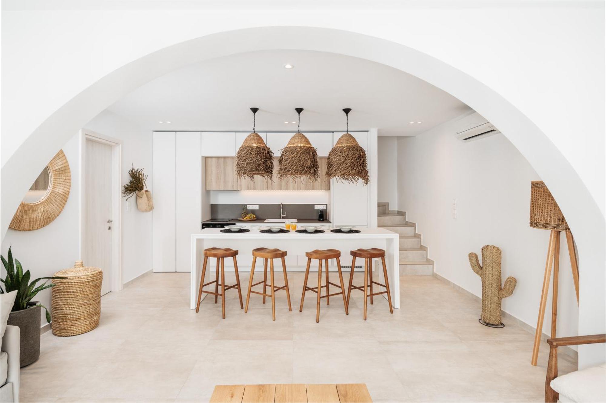 Seanfinity Beachfront Suites Mikri Vigla Zewnętrze zdjęcie