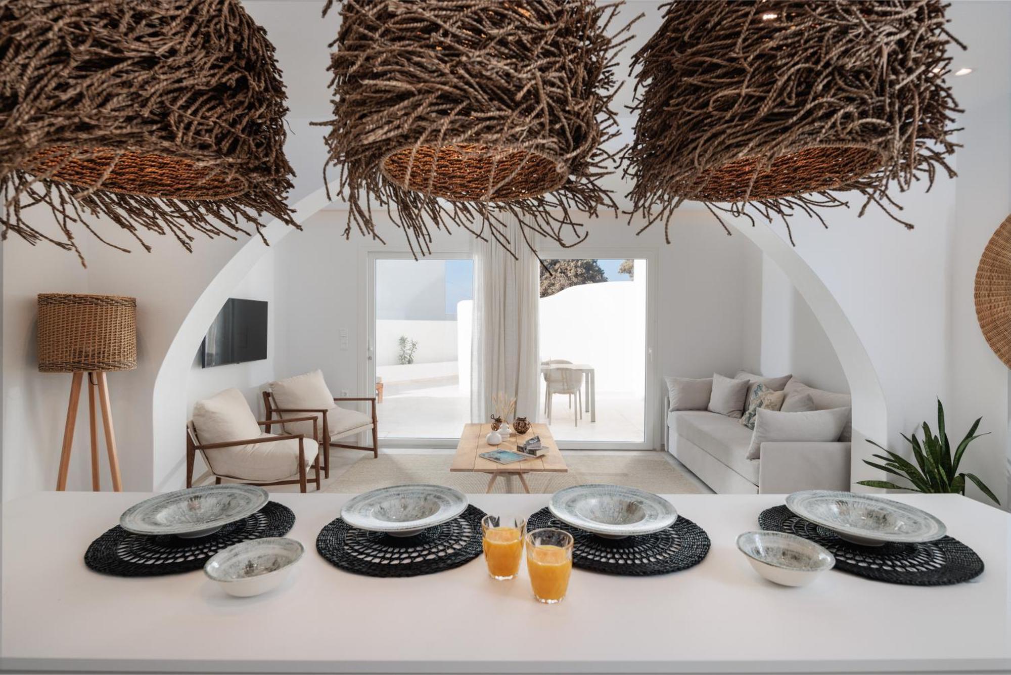 Seanfinity Beachfront Suites Mikri Vigla Zewnętrze zdjęcie