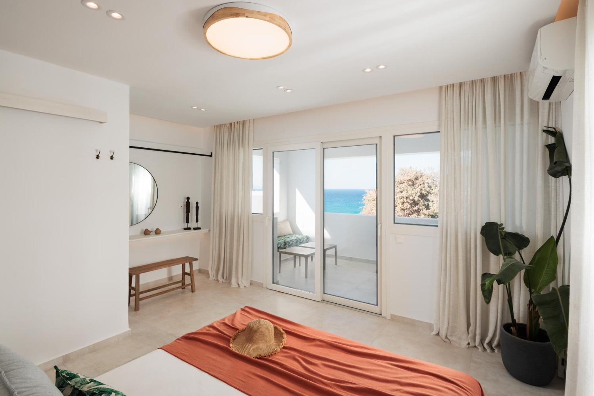 Seanfinity Beachfront Suites Mikri Vigla Pokój zdjęcie
