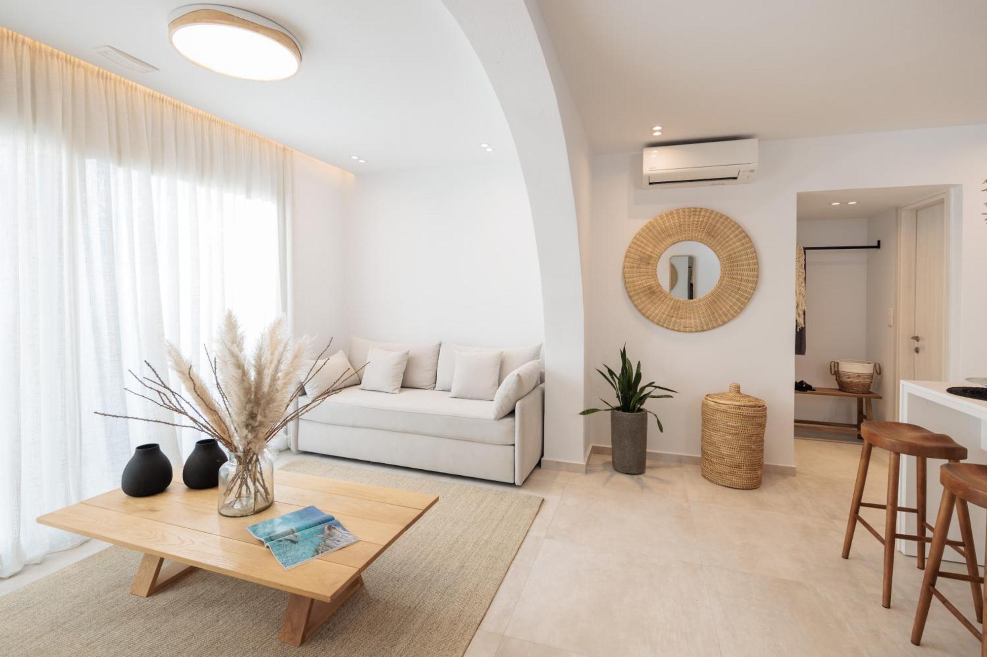 Seanfinity Beachfront Suites Mikri Vigla Pokój zdjęcie