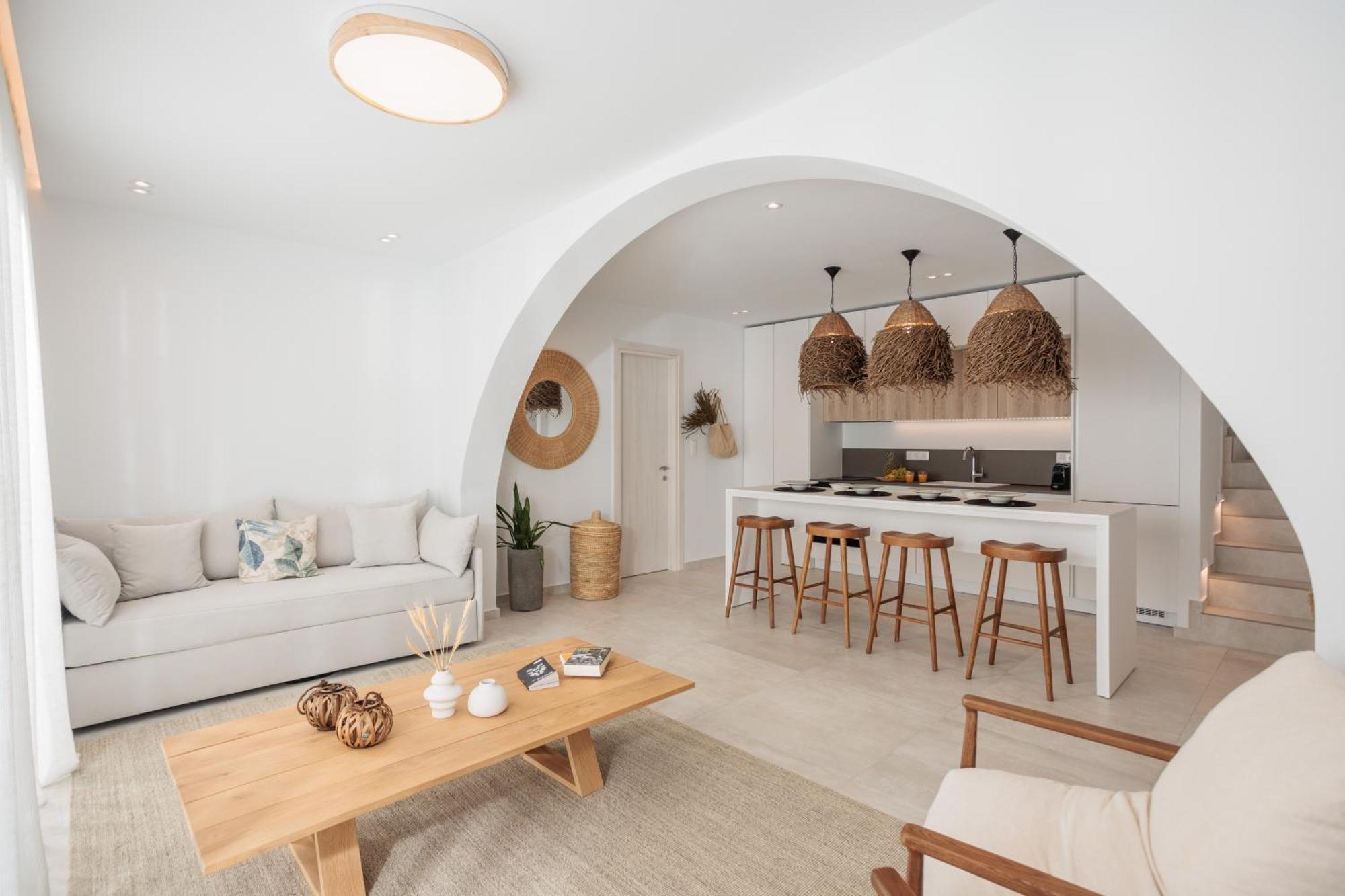 Seanfinity Beachfront Suites Mikri Vigla Zewnętrze zdjęcie
